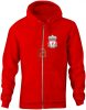 Liverpool zippzáras kapucnis pulóver