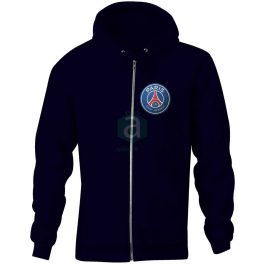 PSG zippzáras kapucnis pulóver