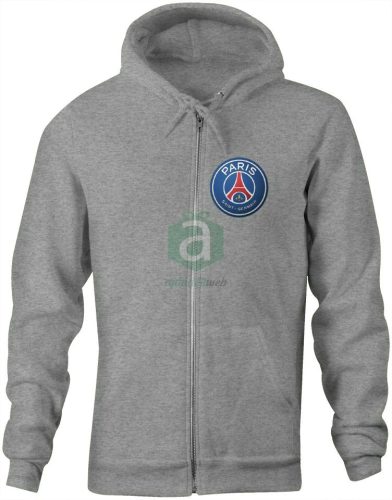 PSG zippzáras kapucnis pulóver