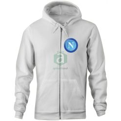 SSC Napoli zippzáras kapucnis pulóver