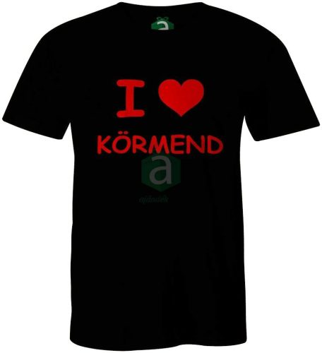 I love Körmend póló