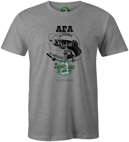 Apa a mítosz horgász legenda póló