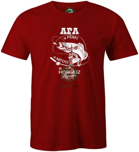 Apa a mítosz horgász legenda póló