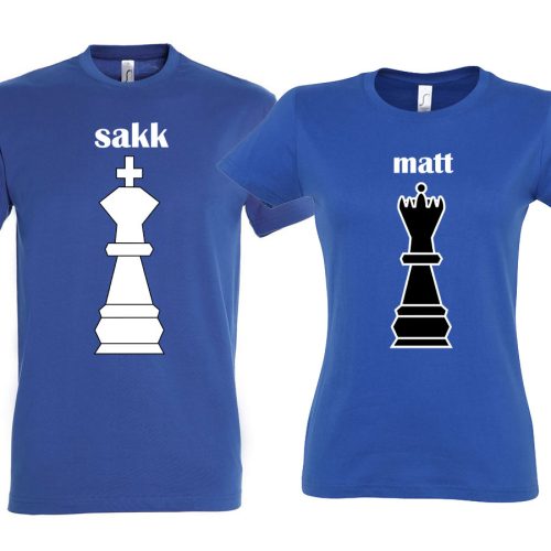 Sakk Matt páros póló