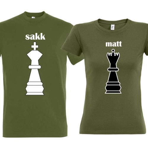 Sakk Matt páros póló