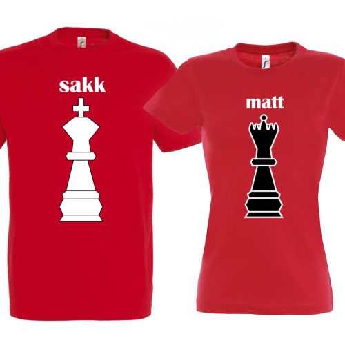 Sakk Matt páros póló