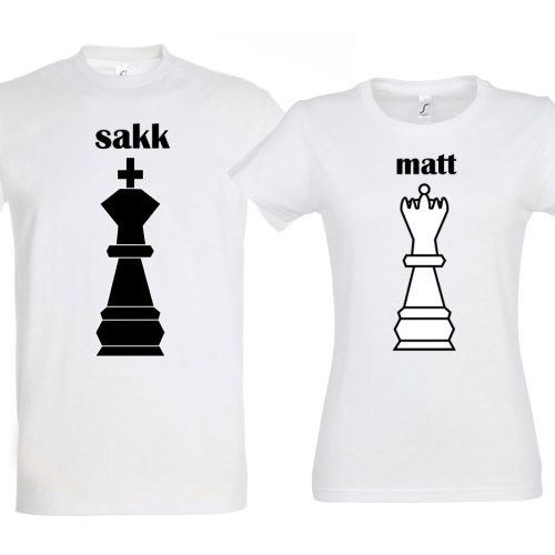 Sakk Matt páros póló