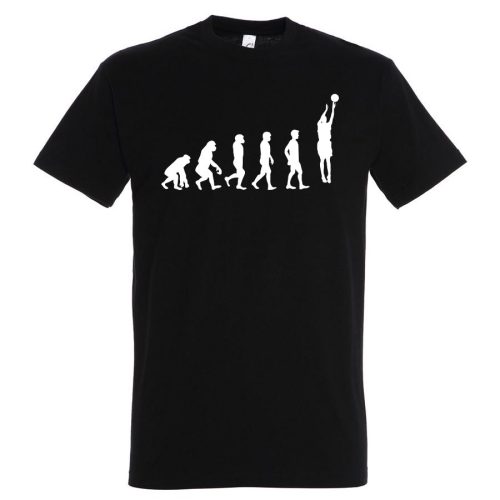 Kosárlabda evolúció póló