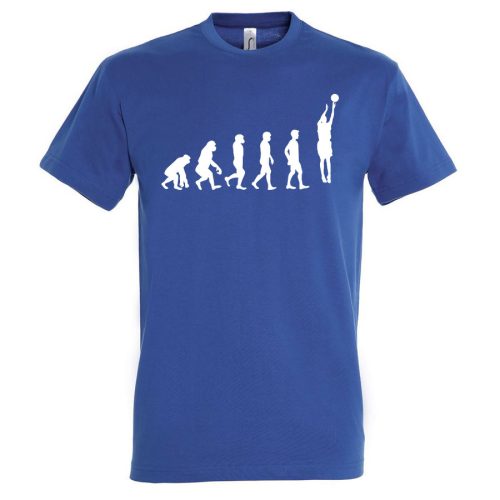Kosárlabda evolúció póló