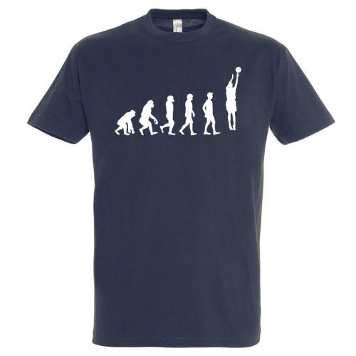 Kosárlabda evolúció póló