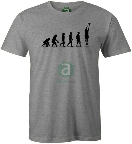 Kosárlabda evolúció póló