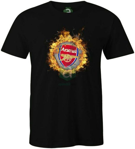 Arsenal fire 3XL-es fekete póló