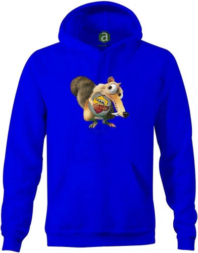 AS Roma  motkány kapucnis pulóver