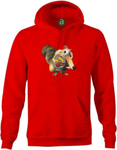 AS Roma  motkány kapucnis pulóver