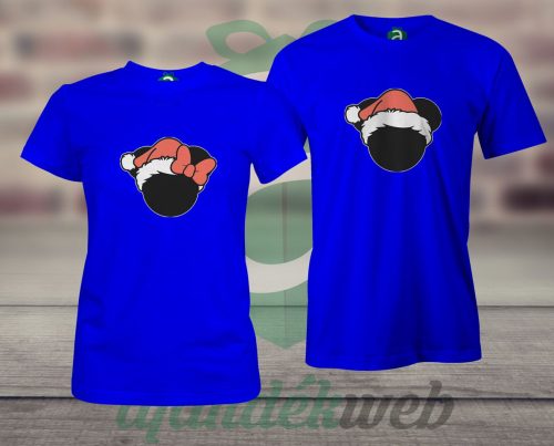 Minnie & Mickey  karácsonyi páros pólók