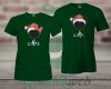 Mr & Mrs karácsonyi páros pólók