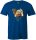 Abarth motkány XXL-es azúrkék póló