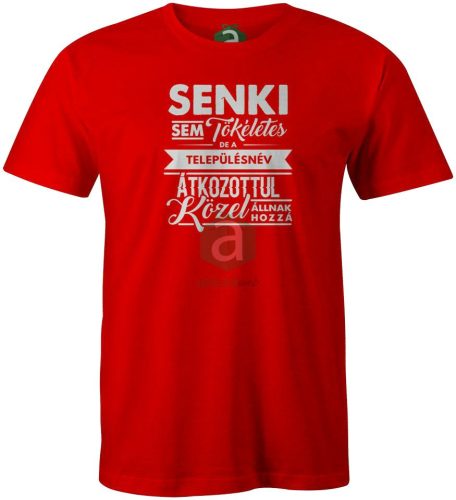 Senki sem tökéletes.. Győr-Moson-Sopron megyei településnév póló