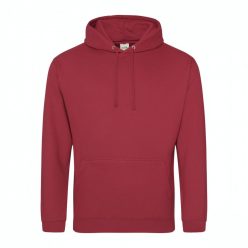 Just Hoods Brick Red kapucnis pulóver