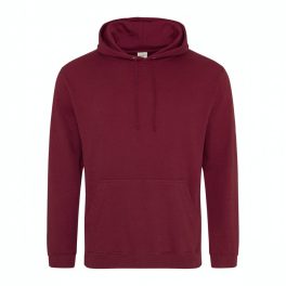 Just Hoods Burgundy kapucnis pulóver