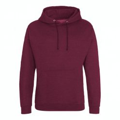 Just Hoods Burgundy Smoke kapucnis pulóver