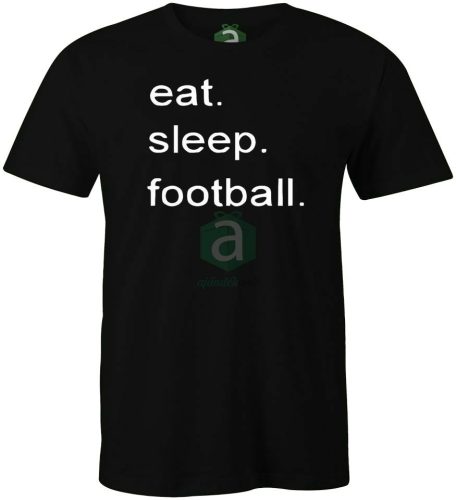 Eat sleep football póló
