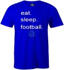 Eat sleep football póló