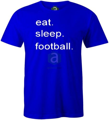 Eat sleep football póló