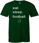 Eat sleep football póló