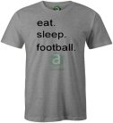 Eat sleep football póló