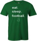 Eat sleep football póló