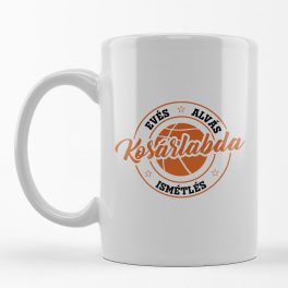 Evés Alvás Kosárlabda Ismétlés bögre