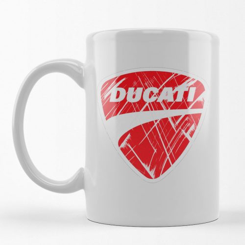 Karcolt bögre - ducati