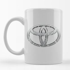 Karcolt bögre - toyota