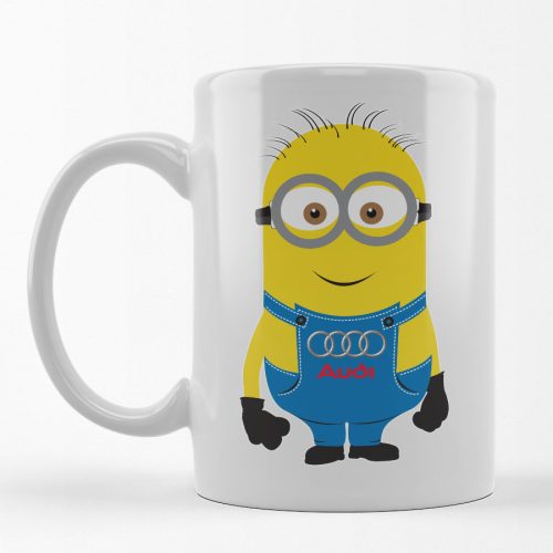 Minionos bögre - audi