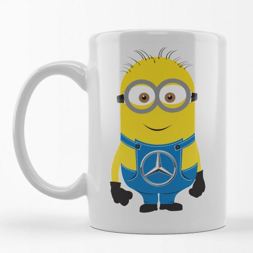 Minionos bögre - mercedes