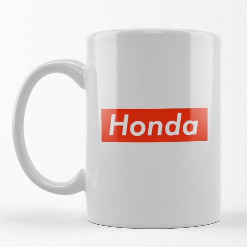 Piros stílusú bögre - honda