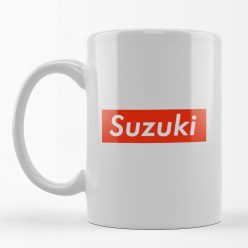 Piros stílusú bögre - suzuki