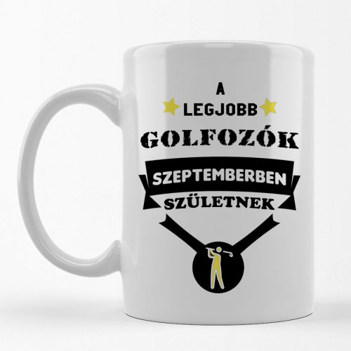 A legjobb golfozók - bögre