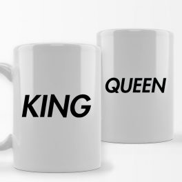 Páros bögre – King & Queen 2
