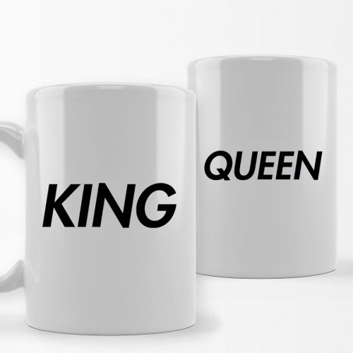 Páros bögre – King & Queen 2