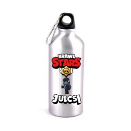 Brawl stars kulacs saját névvel fehér színben