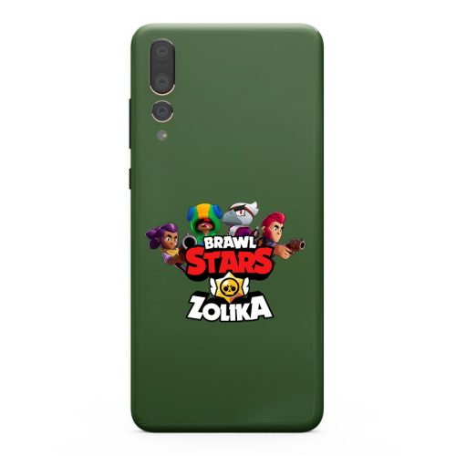 Brawl stars telefontok saját névvel zöld színben