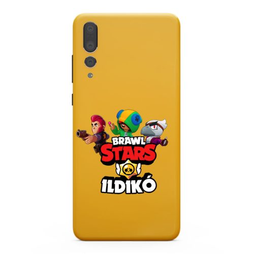 Brawl stars telefontok saját névvel sárga színben
