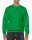 Gildan Zöld környakas pulóver