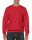Gildan Piros környakas pulóver