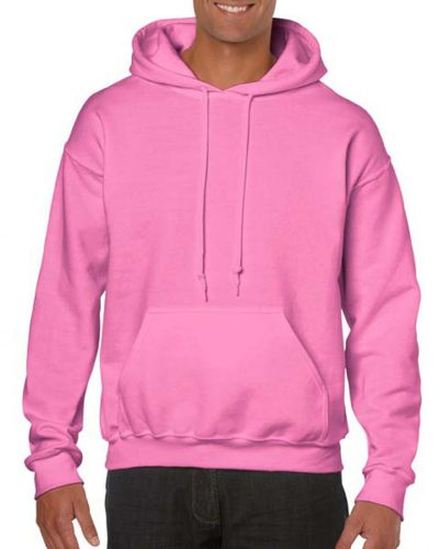Gildan Rózsaszín kapucnis pulóver