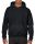 Gildan Fekete kapucnis pulóver