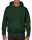 Gildan Sötétzöld kapucnis pulóver