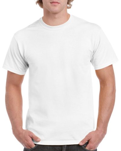 Gildan Fehér férfi póló